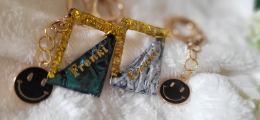 Premium handgemaakte sleutelhangers (handmade resin keychains)