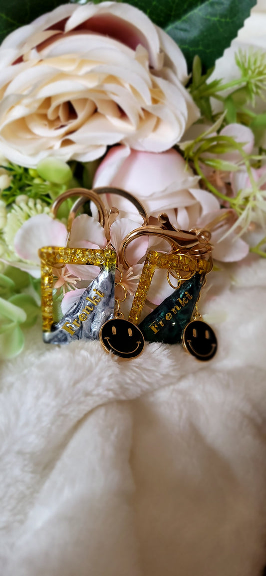 Premium handgemaakte sleutelhangers (handmade resin keychains)